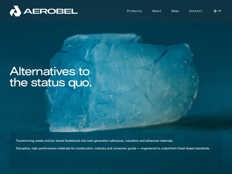Website van Aerobel