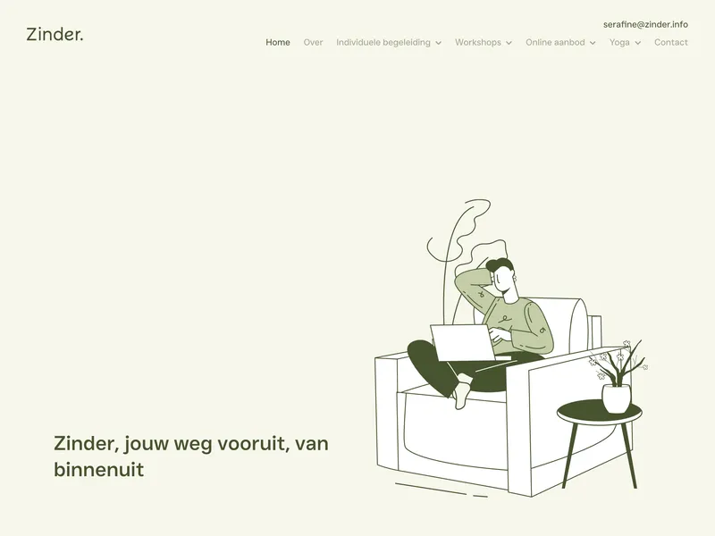 Website van Zinder